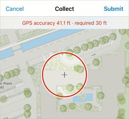 Inadequate GPS accuracy Inadequate GPS accuracy