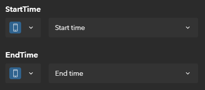 Capture time variables Capture time variables