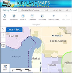 City of Kirkland Washington - Interactive Mapping Portal ... on Kirkland Washington Map id=23154